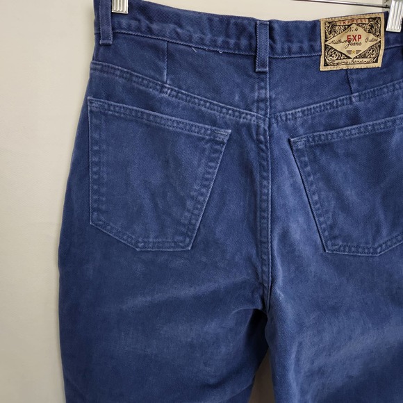 Vintage 80s Express Blue Jeans 29 - Picture 3 of 5